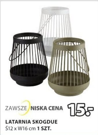 JYSK LATARNIA SKOGDUE 1szt. oferta
