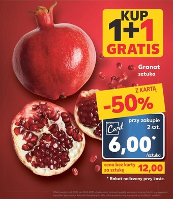 Kaufland Granat sztuka oferta