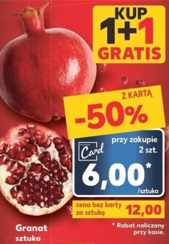 Kaufland Granat /sztuka oferta