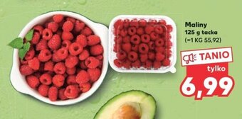 Kaufland Maliny 125 g tacka oferta