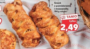 Kaufland Snack z pomidorami i mozzarellą 100g oferta