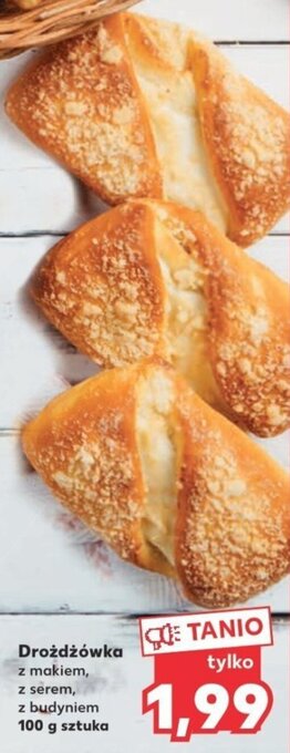 Kaufland Drożdżówka 100g oferta