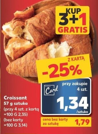 Kaufland Croissant 57 g sztuka oferta