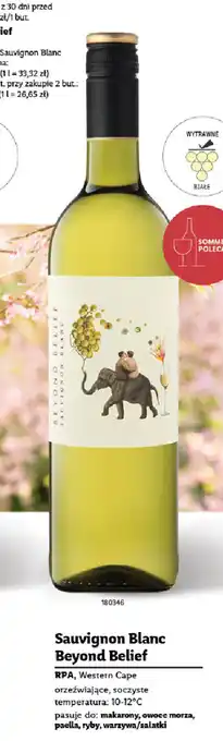 Lidl Beyond Belief Sauvignon Blanc 750 ml oferta