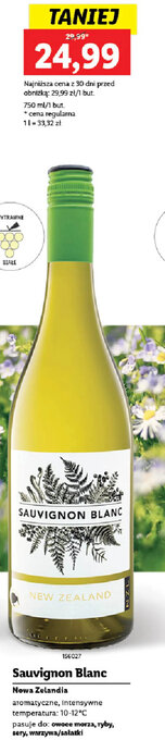 Lidl SAUVIGNON BLANC 750ml oferta
