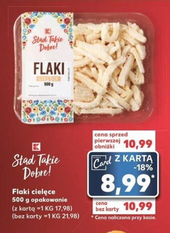 Kaufland Flaki cielęce 500 g opakowanie oferta