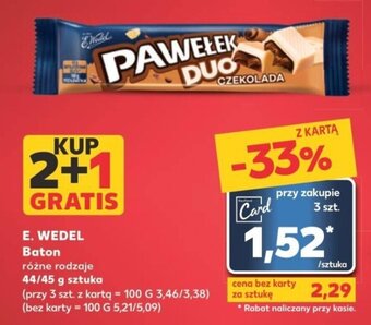 Kaufland E. WEDEL Baton 44/45g oferta