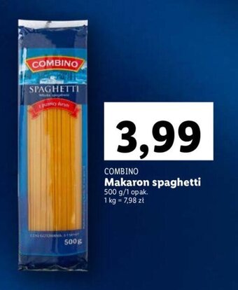 Lidl COMBINO Makaron spaghetti 500g oferta