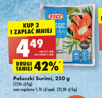 Biedronka VICI Paluszki Surimi, 250 g oferta