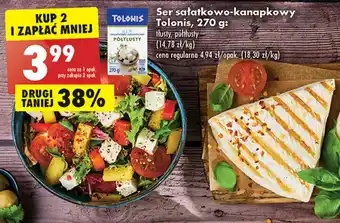 Biedronka Tolonis Ser sałatkowo-kanapkowy 270g oferta