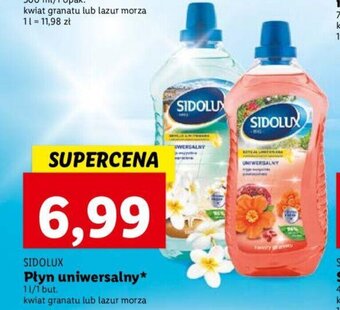 Lidl SIDOLUX Płyn uniwersalny 1l oferta