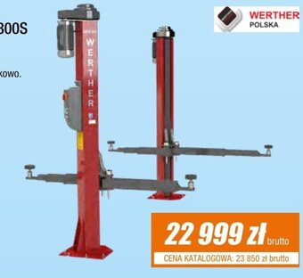 Profiauto Podnośnik werther oferta