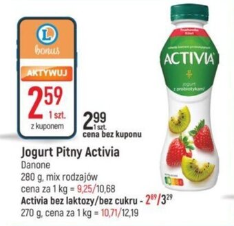 E.Leclerc Danone Jogurt Pitny Activia 280g oferta