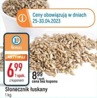 E.Leclerc Słonecznik łuskany 1kg oferta