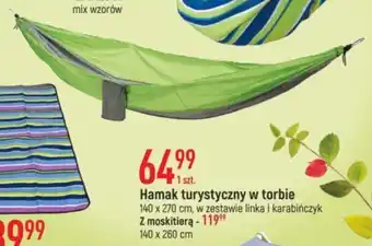 E.Leclerc Hamak turystyczny w torbie z moskitierą oferta