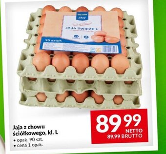 Makro Jaja z chowu ściółkowego, kl. L 90szt. oferta