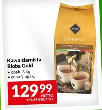 Makro Kawa ziarnista Rioba Gold 3kg oferta