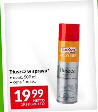Makro Tłuszcz w sprayu 500ml oferta