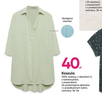 Pepco Koszula 100% wiskozy z dekoltem V oferta