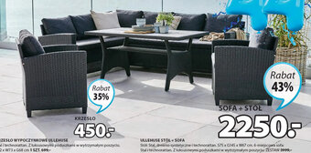 JYSK ULLEHUSE STÓŁ + SOFA oferta