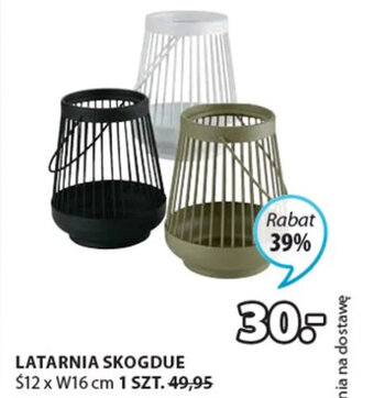 JYSK LATARNIA SKOGDUE 1szt. oferta