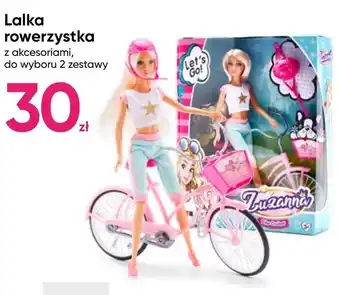 Pepco Lalka rowerzystka z akcesoriami oferta