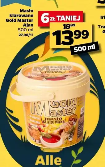 Netto Masło klarowane Gold Master Ajax 500ml oferta