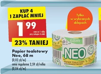 Biedronka Papier toaletowy oferta