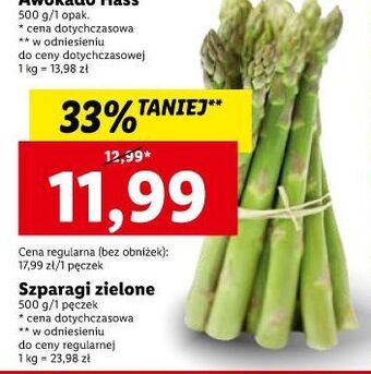 Lidl Szparagi zielone oferta
