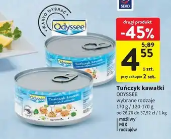 Intermarche Tuńczyk w kawałkach sosie własnym odyssee oferta