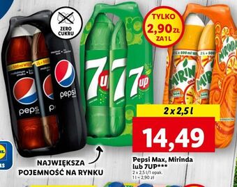 Lidl Napój orange mirinda oferta