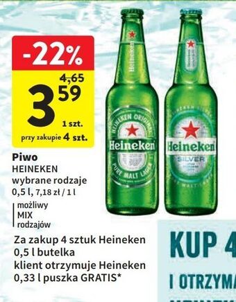 Intermarche Piwo heineken oferta