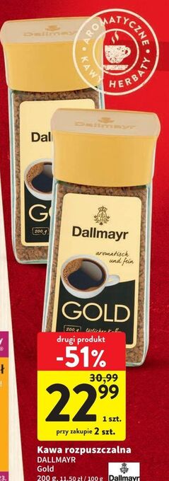 Intermarche Kawa dallmayr gold oferta