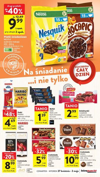 Intermarche Płatki śniadaniowe nesquik oferta