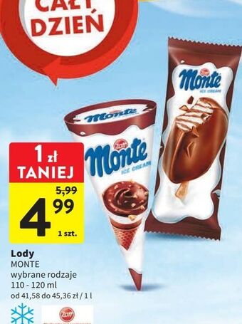 Intermarche Lody zott monte oferta