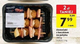 Intermarche Ziemniaki z boczkiem na patyku oferta