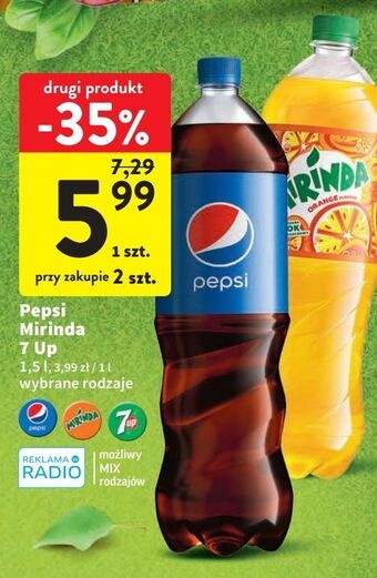 Intermarche Napój orange mirinda oferta