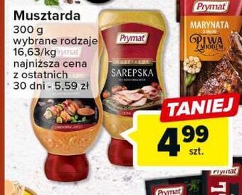 Carrefour Musztarda sarepska prymat oferta