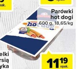 Carrefour Parówki hot dog indykpol oferta
