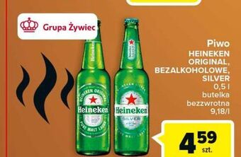Carrefour Piwo heineken 0.0% oferta
