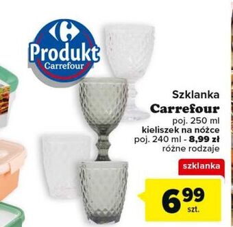 Carrefour Szklanka 250 ml carrefour oferta