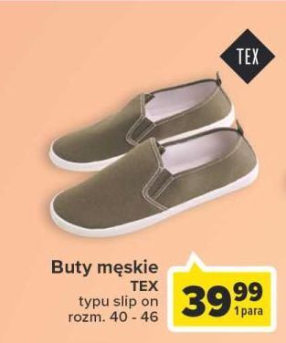Carrefour Buty męskie rozm. 40-46 tex oferta
