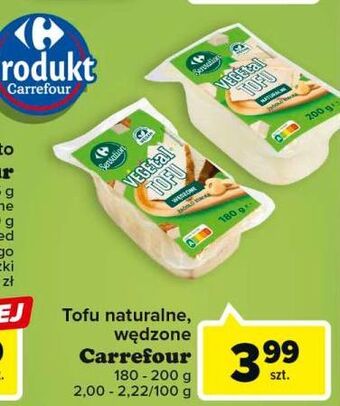 Carrefour Tofu naturalne carrefour sensation oferta