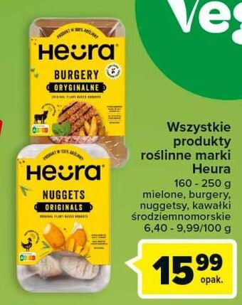 Carrefour Nuggetsy wegańskie heura oferta