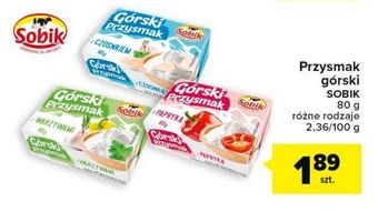Carrefour Górski przysmak o smaku papryki sobik przysmak oferta