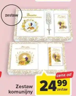 Carrefour Zestaw komunijny mały wydawnictwo zielona sowa oferta