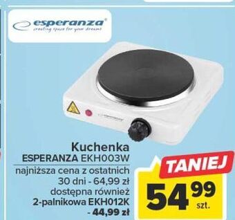 Carrefour Kuchenka elektryczna ekh003w esperanza oferta