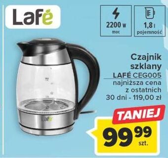 Carrefour Czajnik ceg005 lafe oferta