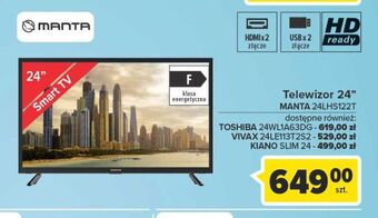Carrefour Telewizor 24 24wl1a63dg toshiba oferta