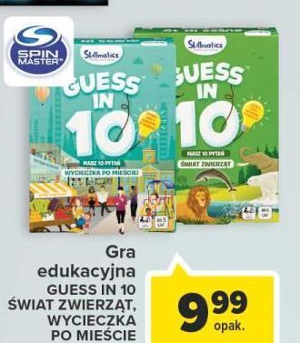 Carrefour Gra towarzyska masz 10 pytań - wycieczka po mieście spin master oferta